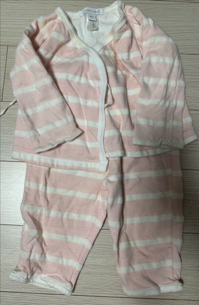 유니클로 바디수트 외 아기옷 일괄 70 80--4