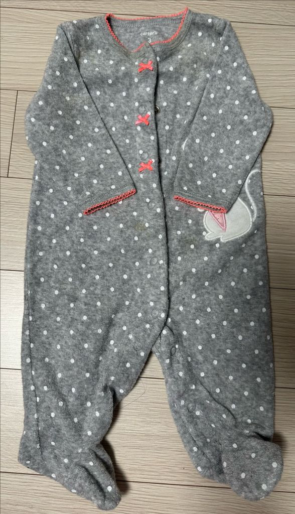 유니클로 바디수트 외 아기옷 일괄 70 80--6