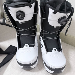 24/25 살로몬 더블보아 보드부츠 275mm 화이트