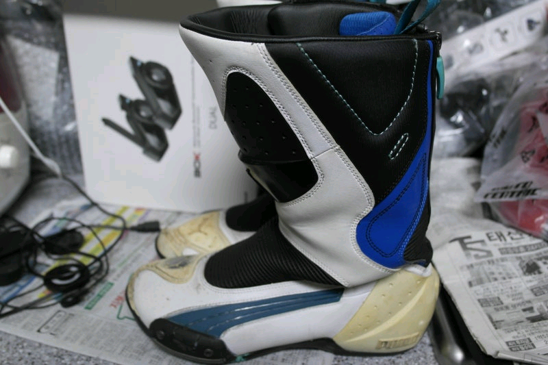 퓨마 방한 부츠 39호 -흰파- 이미지