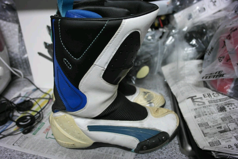 퓨마 방한 부츠 39호 -흰파- 이미지