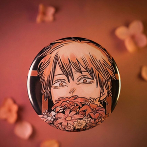 체인소맨 극장판 덴지 뱃지 한정판매