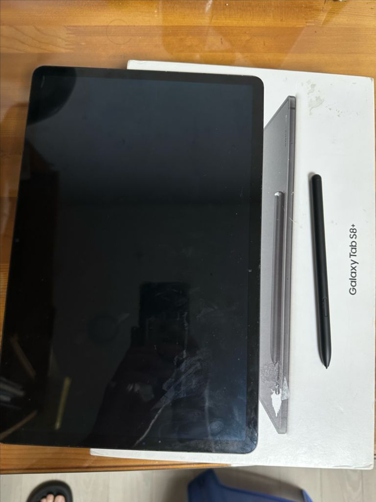 삼성 북미 갤럭시 탭 S8 플러스 sm-x800 블랙 색상 판매합니다 이미지