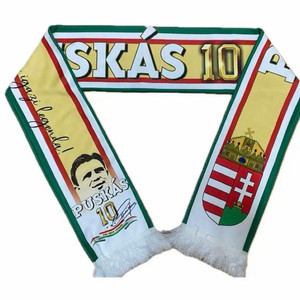 헝가리 축구영웅 푸스카츠 정품 머플러 판매합니다