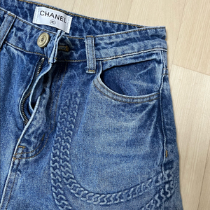 샤넬 체인 데님