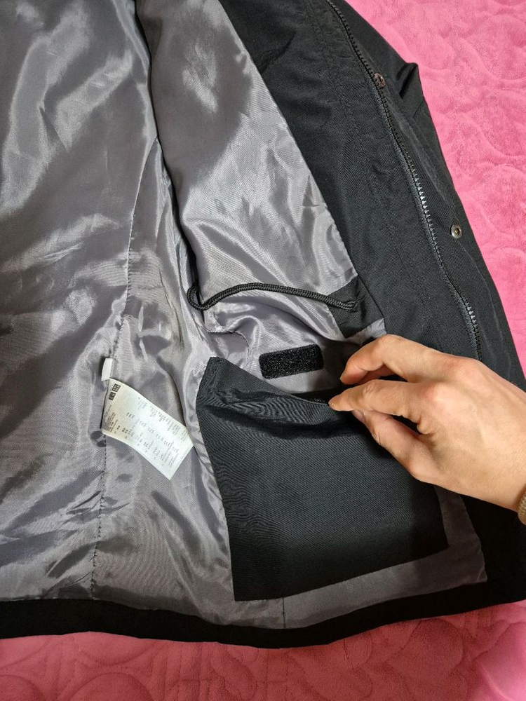 유니클로 야상 / 남성 90(S)--5