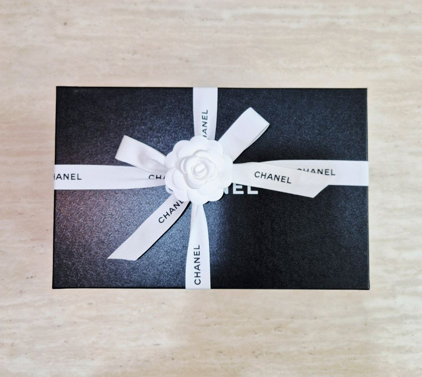 [백화점정품]샤넬 박스+쇼핑백+까멜리아+리본+속지+북렛 풀 구성품,샤넬--1