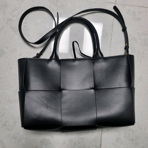 거의새것 수제 위빙 소가죽 토트백 이미지