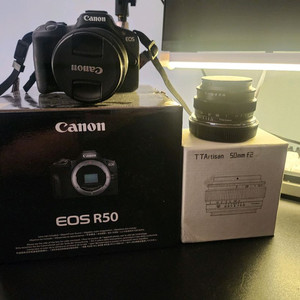 Canon EOS R50, rf-s 18-150mm, TTArtisan 50mm F2 이미지