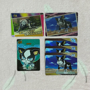 죠죠의 기묘한 모험 죠죠 3부 이기 렌티큘러 트레이딩 카드 일괄