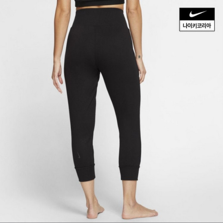 나이키 우먼 요가 7/8팬츠 기모--1