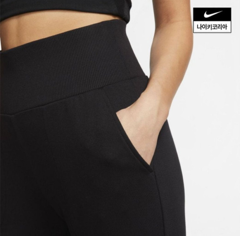 나이키 우먼 요가 7/8팬츠 기모--2