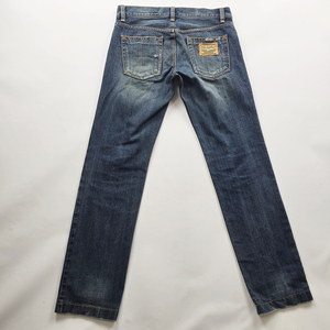 돌체앤가바나 청바지 일자 데님 사이즈32 R4206