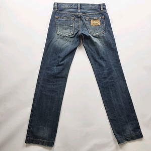 돌체앤가바나 청바지 일자 데님 사이즈32 R4206