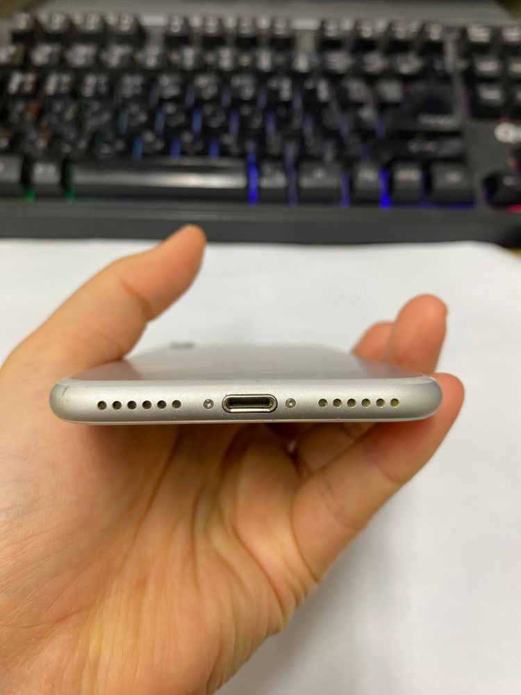 아이폰7 실버 외관깔끔 32GB 배터리91% 빈티지감성 인스타 카메라폰 사진폰 210107--6