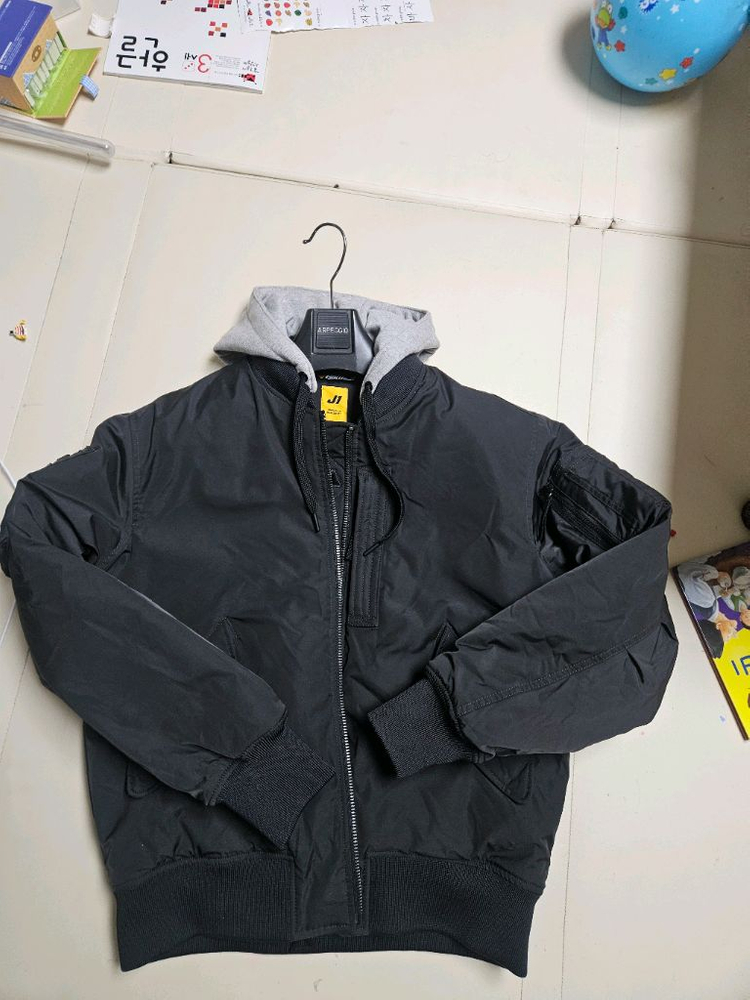 볼디스트 MA-1 후드형항공점퍼--1