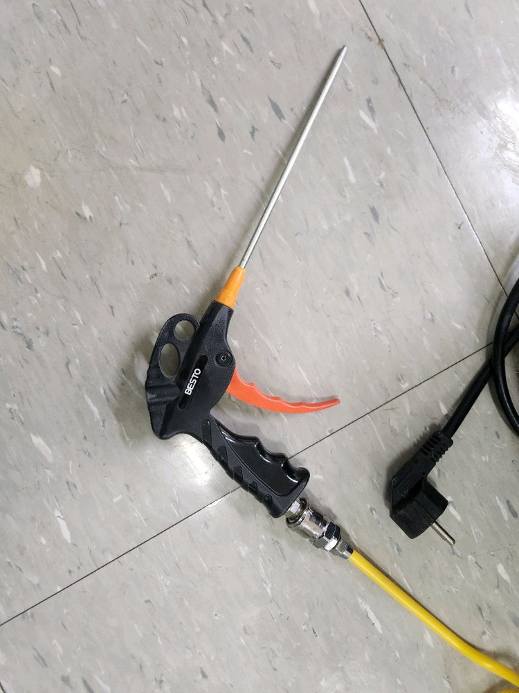 제일타카 JQL206 저소음 오일리스 콤프레샤 컴프레셔 + 에어건--1