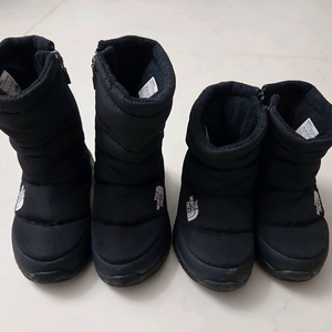 노스페이스키즈패딩부츠 160사이즈 2개
