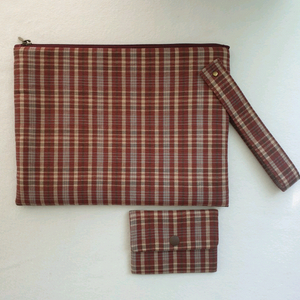 [정리제품] 핸드메이드 스트랩 파우치+카드지갑 2종