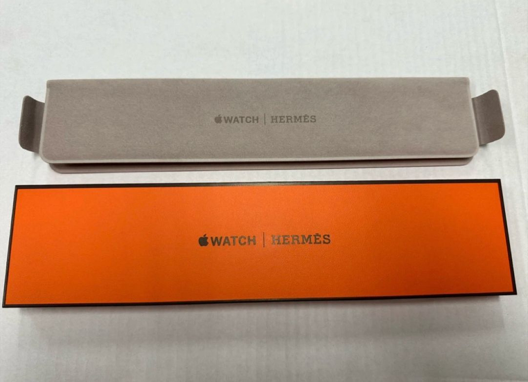애플워치 에르메스 누아르 44mm 45mm 싱글--1