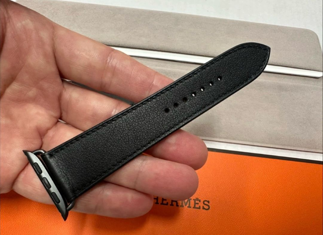 애플워치 에르메스 누아르 44mm 45mm 싱글--3