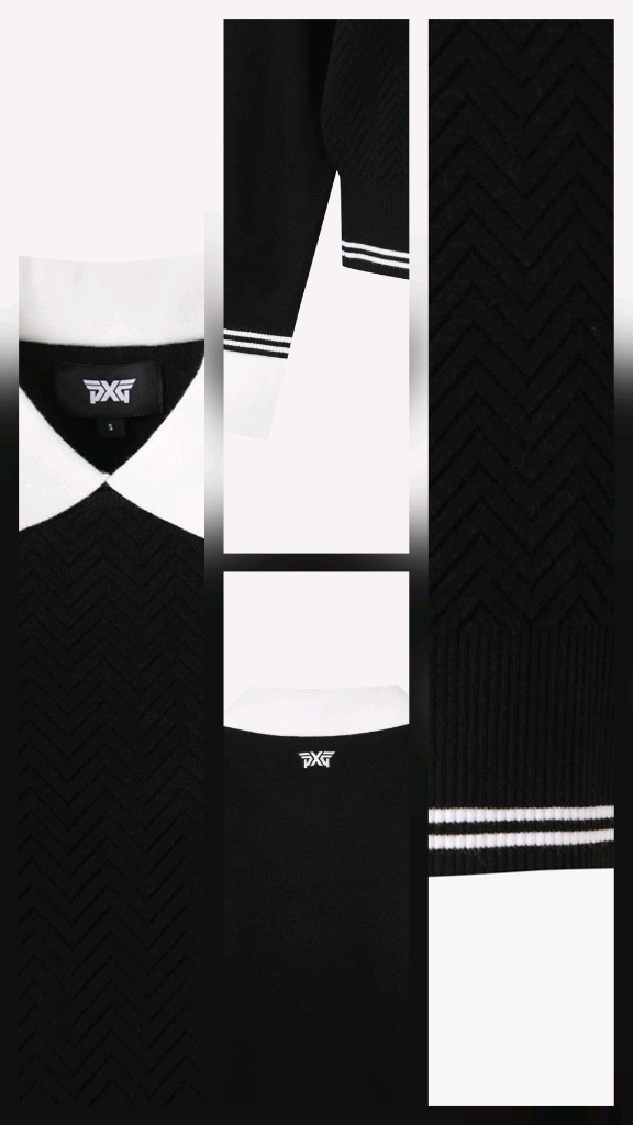 (S.M)PXG WOMENS GOLF 카라 포인트 스웨트--4