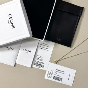 [OS/당일출고]셀린느 트리옹프 라인스톤 목걸이