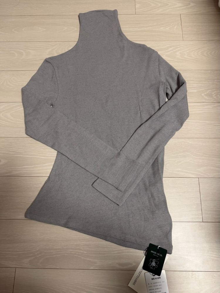 (택달린새상품)르917 터틀넥 탑, 그레이, 르17셉템버 탑--2