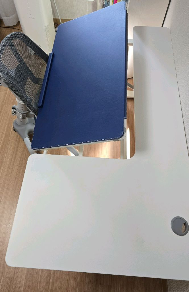 컴프프로 1400 책상 (높낮이) + 니스툴그로우 의자--3