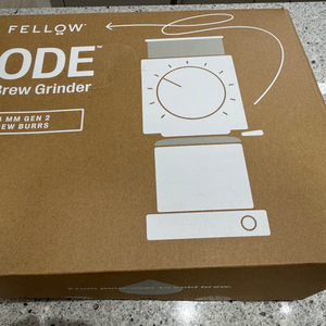 펠로우 오드 브루 그라인더Gen2 화이트 새상품