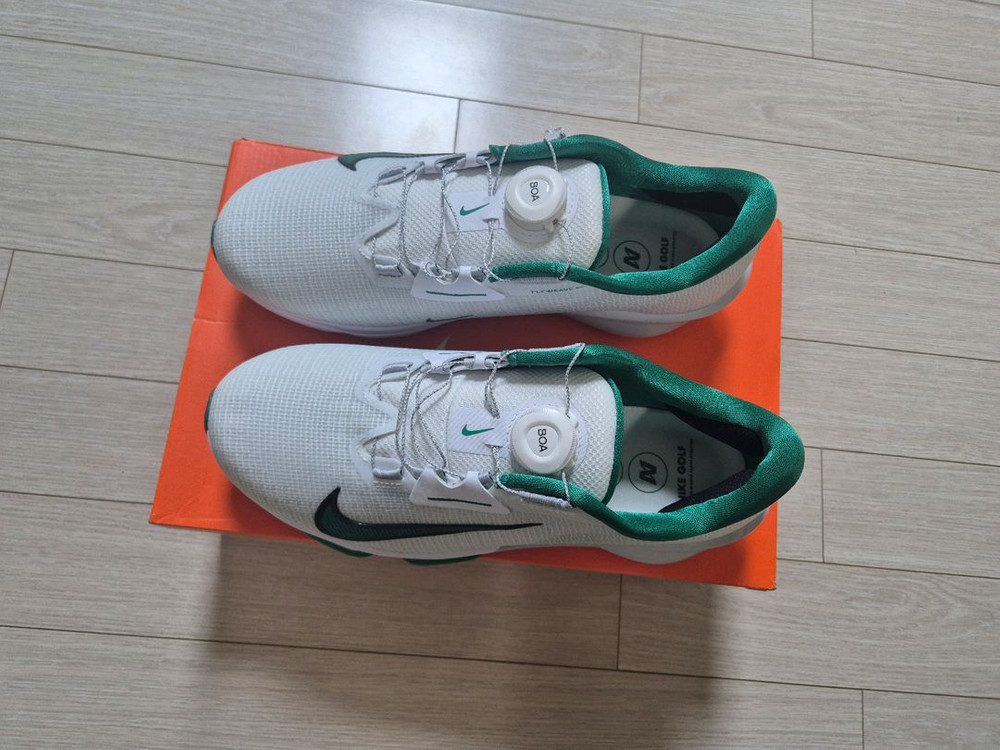 쿨거래시 12만9천! 새제품 정품 나이키 골프화 인피니티 투어2 보아 와이드사이즈 275--3