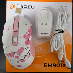 [택포]다얼유 EM901X 무선마우스