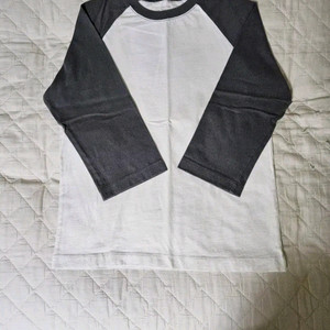 지오다노 그레이 칠부 티셔츠 여성 S