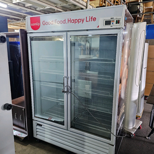 터보수직냉동고업소용 유리문 진열장 냉동고 1220리터
