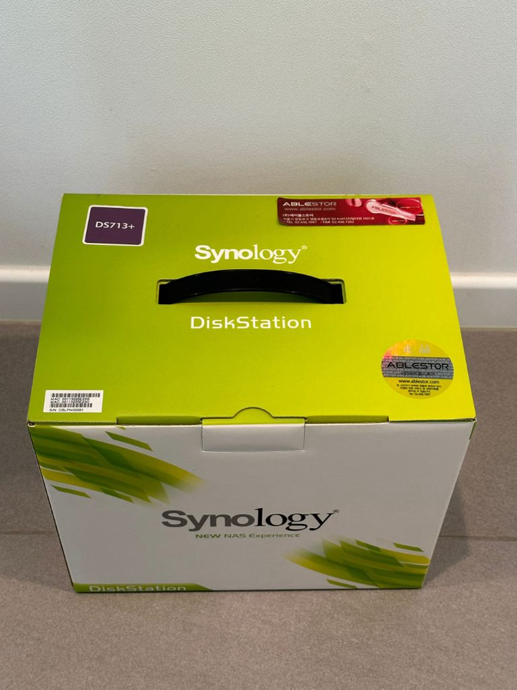 시놀로지 NAS DS713+ 판매합니다.--3