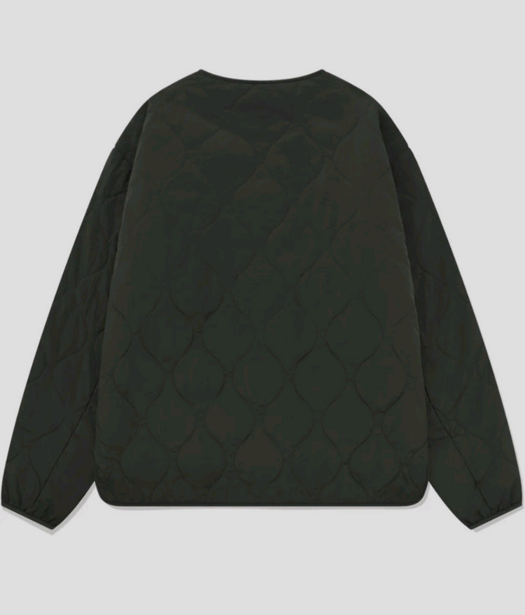 커버낫 숏 퀼팅 재킷--1