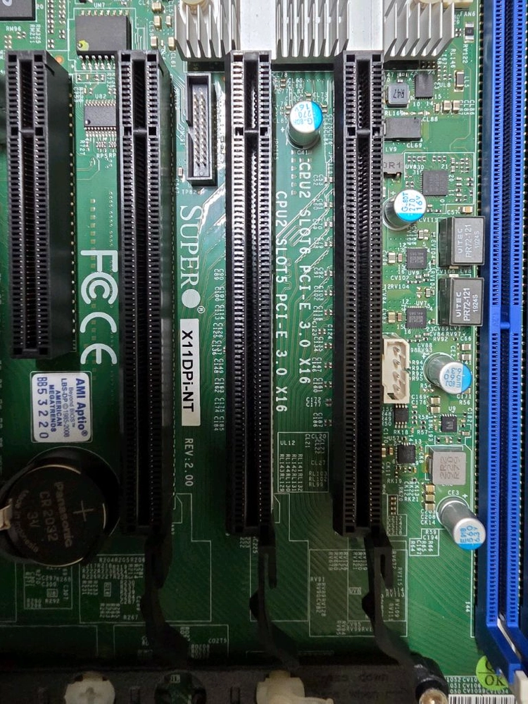 Supermicro 슈마 X11DPi-NT 듀얼 소켓 LGA-3647(소켓 P) 1,2세대 지원 보드 팝니다 - 안심되는 중고거래
