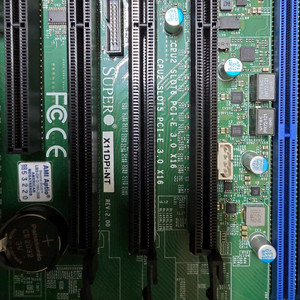 Supermicro 슈마 X11DPi-NT 듀얼 소켓 LGA-3647(소켓 P) 1,2세대 지원 보드 팝니다