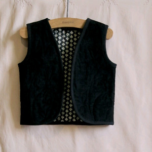 봉주르다이어 리버서블 조끼 6y