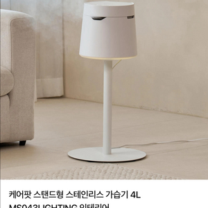 케어팟 스탠드형 스테인리스 가습기 4L