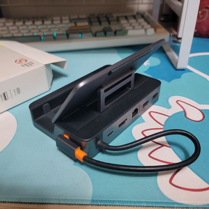 Baseus 도킹스테이션 ( 스팀덱 로갈리 흑갈리 UMPC 전용 )