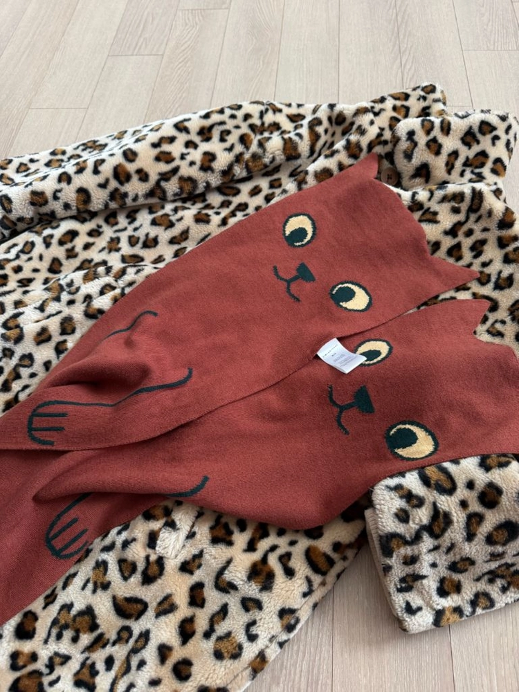 Tinycottons 타이니코튼 고양이 머플러 이미지