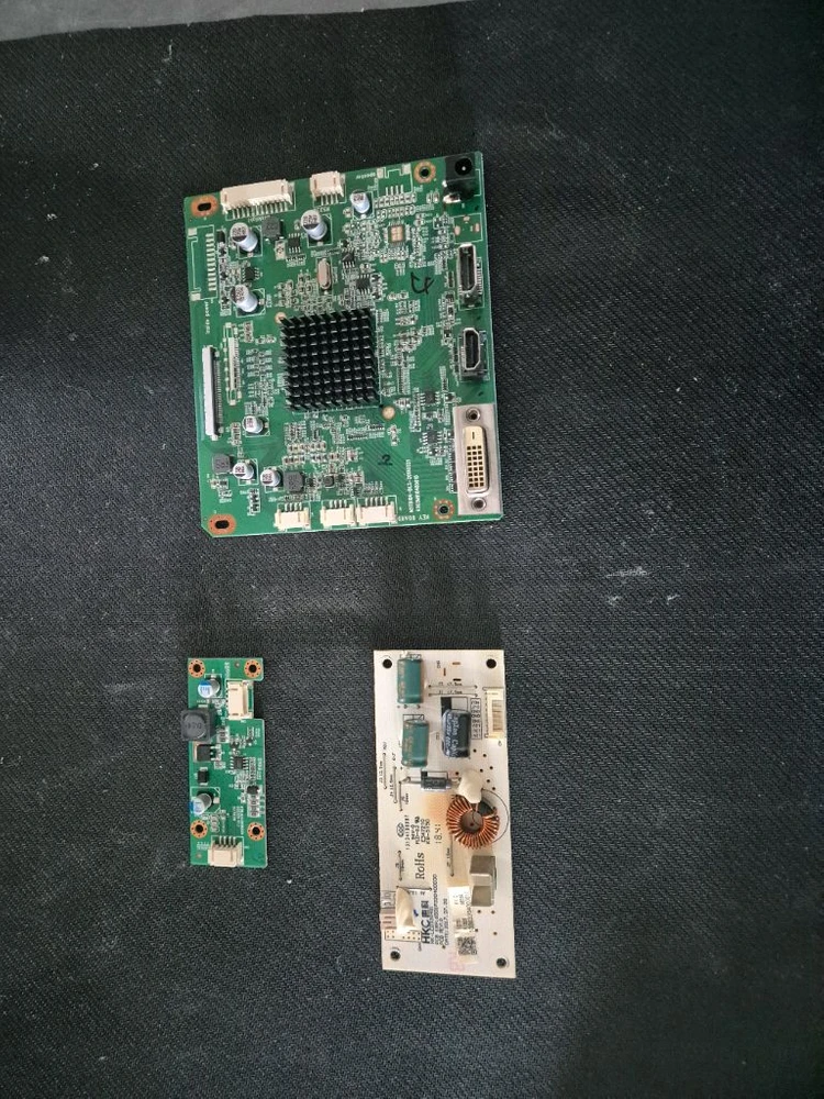 MSI Optix A322C 모니터 메인보드, AD보드, 파워 보드 부품 일괄 이미지