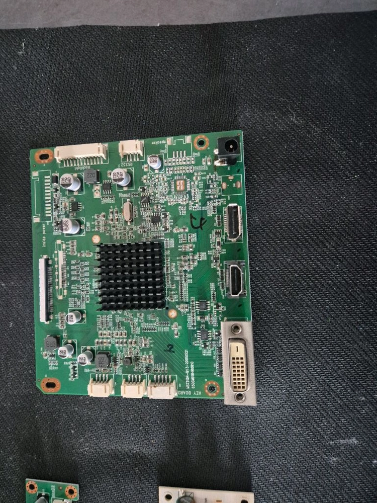 MSI Optix A322C 모니터 메인보드, AD보드, 파워 보드 부품 일괄 이미지