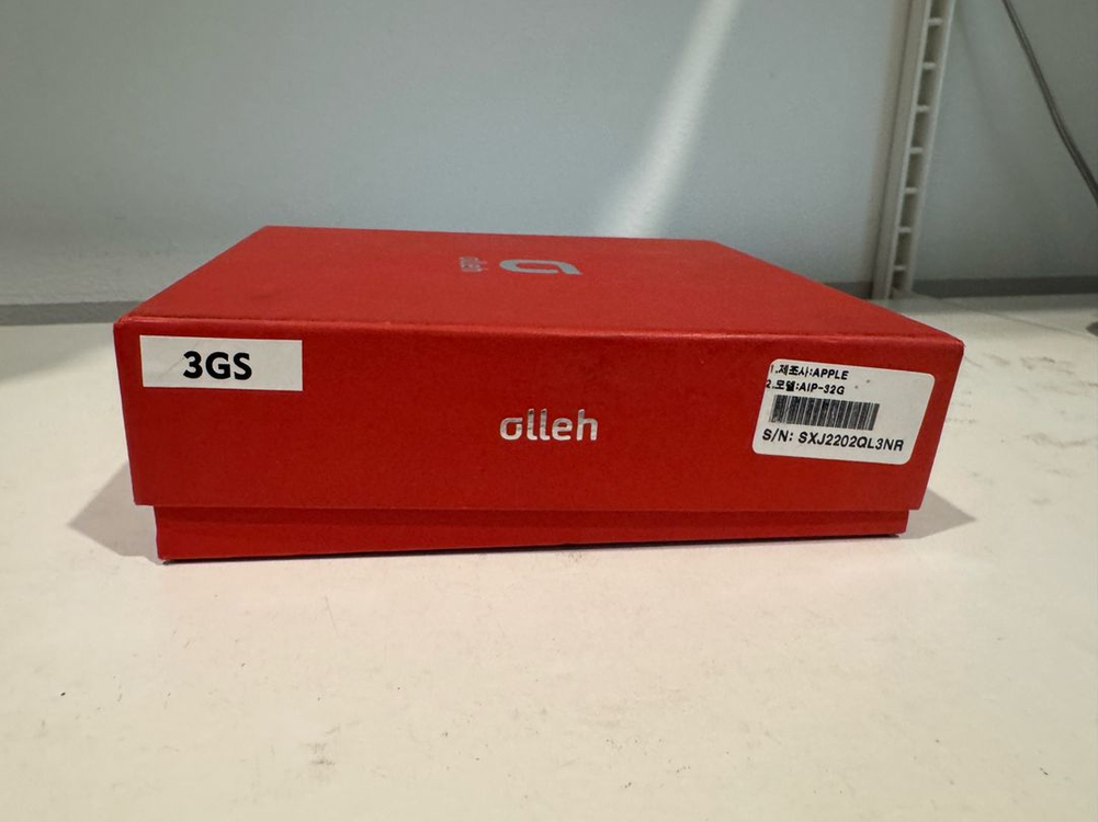 [미사용/새제품] 아이폰 3GS 32GB KT 리매뉴팩처 이미지