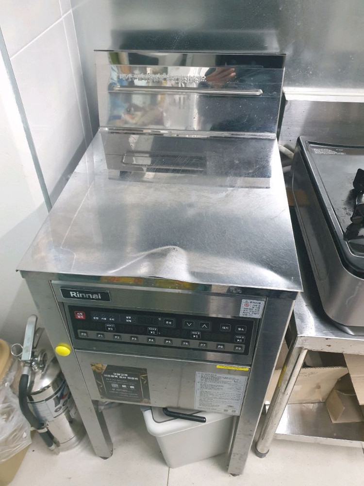 미사용) 린나이 업소용 튀김기 22리터 RFA-M20G (도시가스용)--4