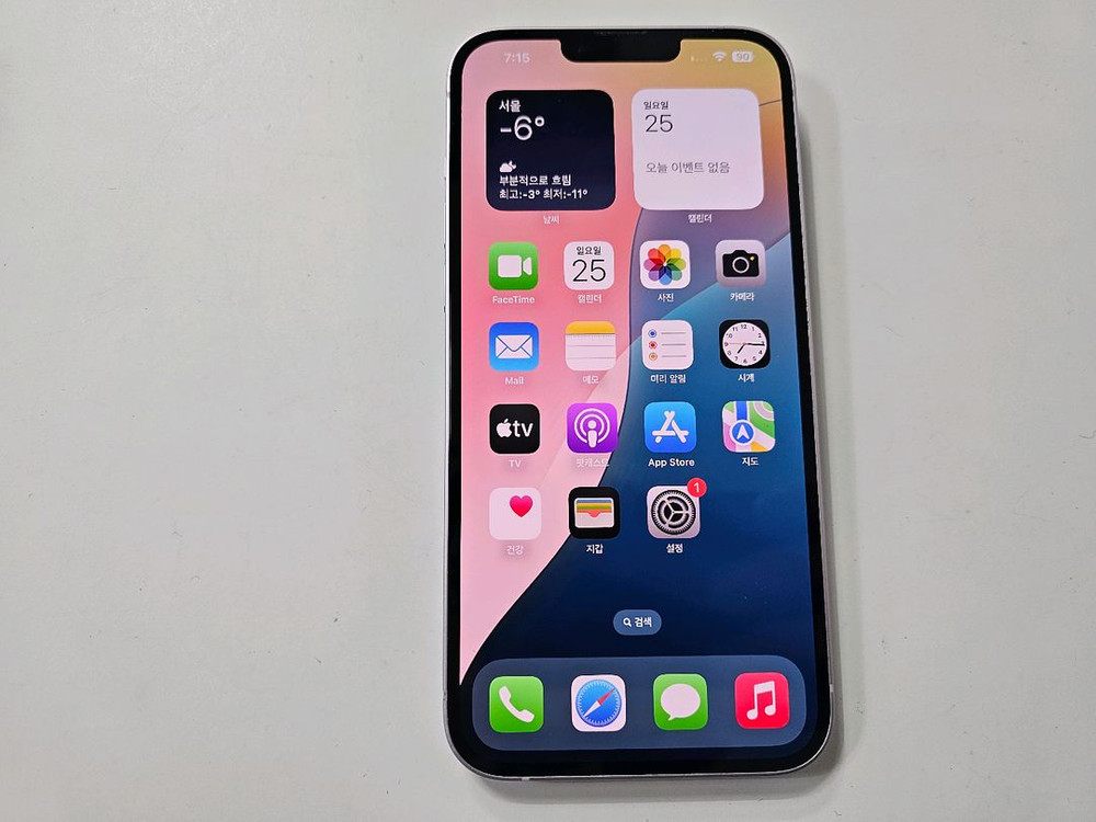 아이폰14플러스 퍼플 256G A+급--6