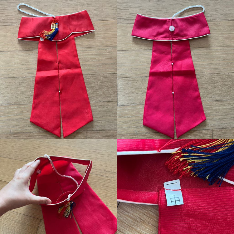 무료배송)여아 한복 돌복 색동 저고리 4호 100-105사이즈--8