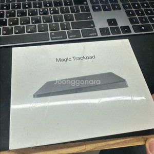 애플 매직 트랙패드 2 팝니다. 스패이스 그레이(충전1회) 8핀