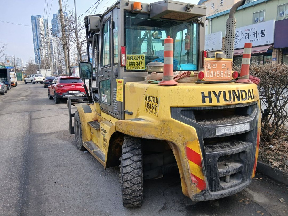 [현대,중고] 7톤 지게차, 4.5톤 디젤 지게차 판매합니다.--6